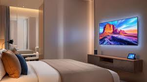 Resort lounge – AVLC+ hospitality AV, LED display, and ambient lighting solutions