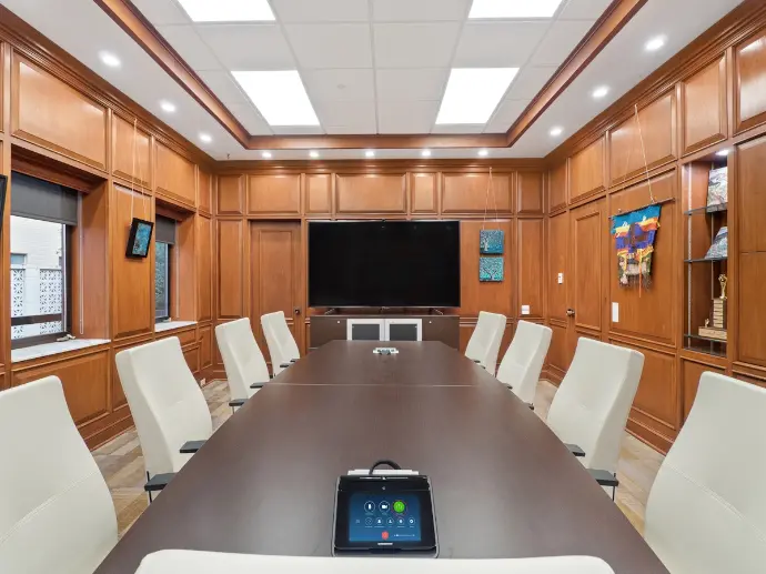 VIP patient room – AVLC+ healthcare room automation and audiovisual system installation