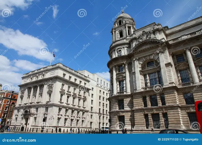 International project – exterior view of historic government building with AVLC+ integration capabilities